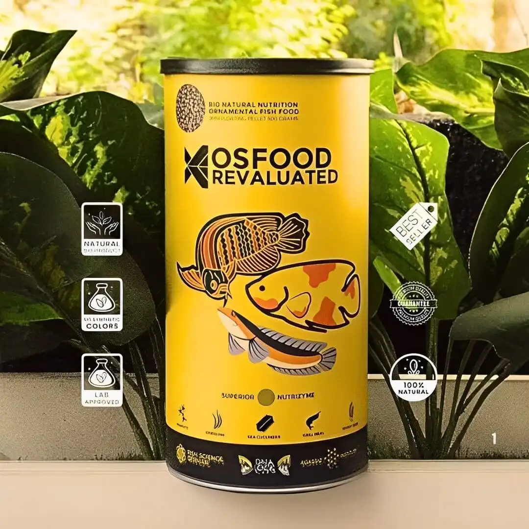 Jual Pelet Ikan Hias Predator Premium Natural Bio Nutrisi Osfood Revaluated