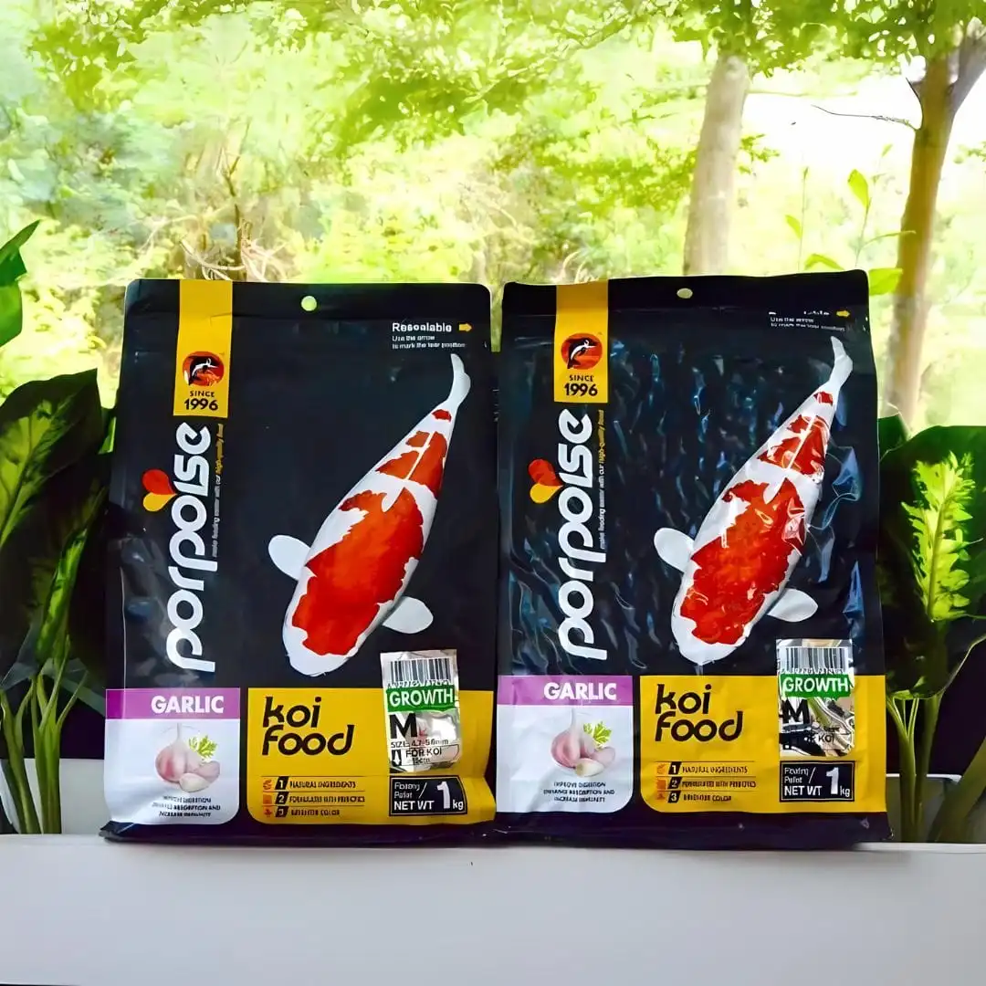 Jual Pelet Ikan KOI Premium PORPOISE KOI Food Growth With Garlic